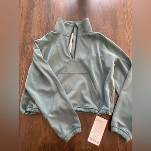 Lululemon Brushes softstreme ribbed half zip